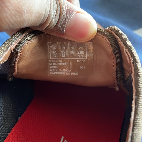 CLARKS LEATHER LACE UP SEMIFORMAL SHOWS MENS SIZE 12 - Picture 3 of 5